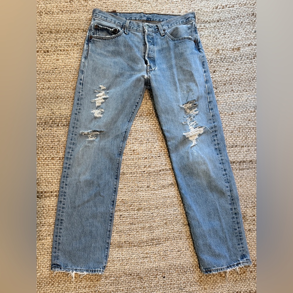 Vintage Levis Jeans Buttonfly 501s